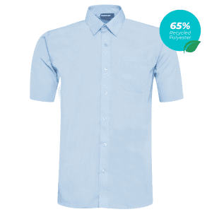Boys Blue Short Sleeve Shirts