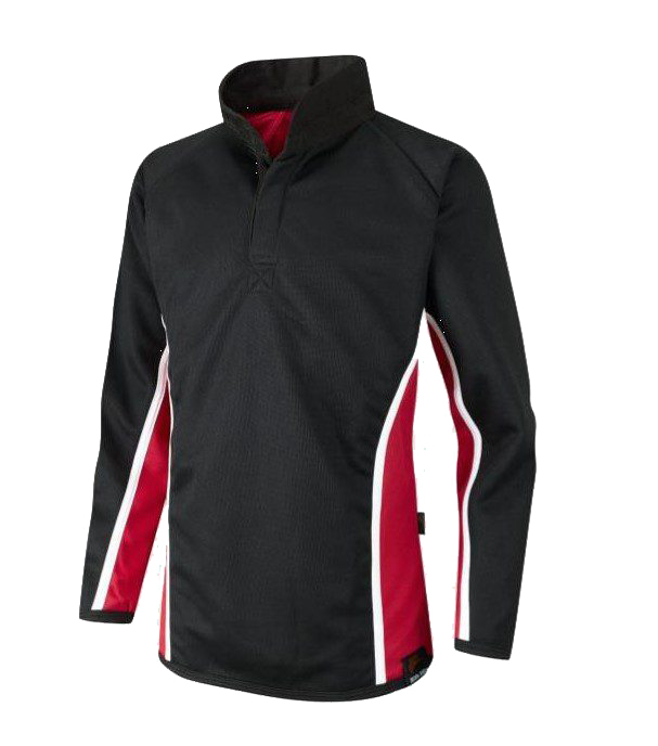 Reversible Rugby Shirt Black/Red | Smiths Schoolwear