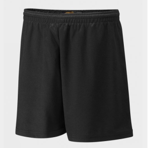 Falcon Black Sports Shorts