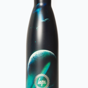 HYPE BLACK GREEN UFO SPACESHIP METAL BOTTLE