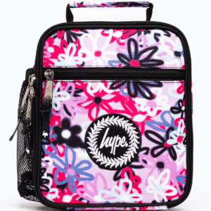 HYPE PURPLE GRAFFITI FLOWERS LUNCH BOX