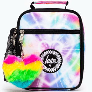 HYPE RAINBOW HEART TIE DYE LUNCH BOX