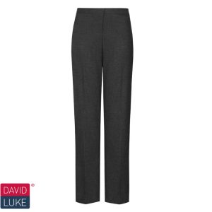 David Luke Girls Senior School Trousers - Black (968)