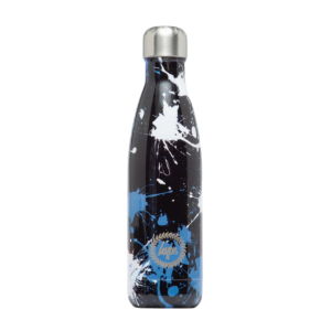 HYPE BLACK SPLATTER METAL WATER BOTTLE - 500ML