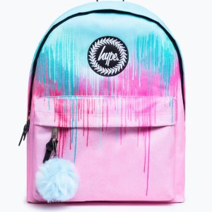 HYPE PASTEL PINK DRIPS BACKPACK